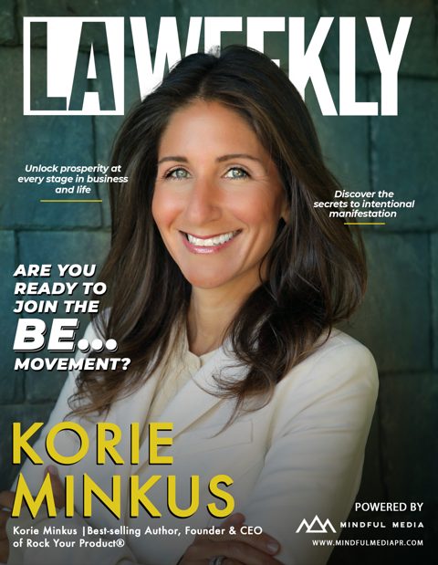 Korie Minkus on the cover of LA Weekly