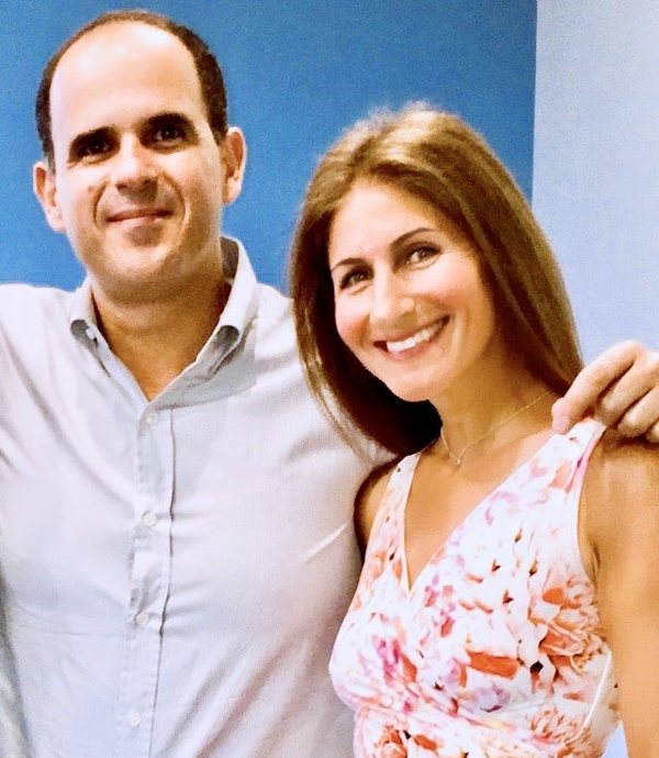 Korie Minkus with Marcus Lemonis