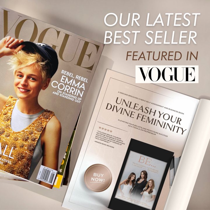 BE... book feature in Vogue